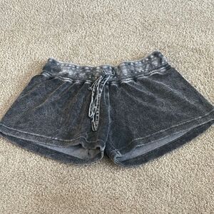 Hard Tail Dark Gray Terry Shorts, Size Large (Y12)